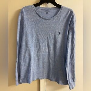 Polo Ralph Lauren crewneck top men heather blue Medium